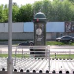 Загородный 5-й  проезд, пересечение с Большой Черемушкинской улицей, дом 1    ТЦ «Наш Дом», ТЦ «Капитолий», пиллар 1,4х3,0, Статика, сторона C