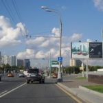 Варшавское  шоссе 127 (250 м до пересечения с Днепропетровским проездом), билборд 6х3, Статика, сторона A