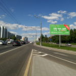 Варшавское  шоссе 128 к.1 с.4 (напротив), билборд 6х3, Статика, сторона A