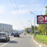 Варшавское  шоссе, дом 154, корпус 1    школа, магазин «Костюмы», аптека, билборд 6х3, Статика, сторона A