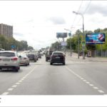 Варшавское ш.  18к2-26, Х с Нагорным пр-дом (светофор), билборд 6х3, Статика, сторона A