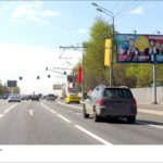 Варшавское ш.  65к2, н-в (светофор), билборд 6х3, Статика, сторона A