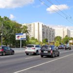 Варшавское ш., д. 154,  к.  1, билборд 6х3, Статика, сторона B