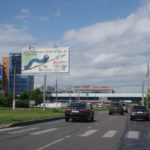 Веневская  ул. 15 (на разделительном газоне), билборд 6х3, Статика, сторона A