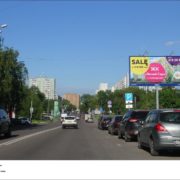 800-летия Москвы  ул.  10-12 (н-в а/с «Пеликан-Авто  Nissan»), билборд 6х3, Статика, сторона A