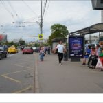 Вернадского просп. —  ост. «МЕТРО ЮГО-ЗАПАДНАЯ»  (в  центр) — поз.2, ситиформат 1,2х1,8, Статика, сторона A
