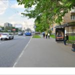 Вернадского просп.,  д.15 — ост. «УЛ. КРУПСКОЙ»   (в центр), ситиформат 1,2х1,8, Статика, сторона A