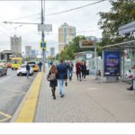 Вернадского просп.,  д.39 — ост. «МЕТРО ПРОСПЕКТ ВЕРНАДСКОГО» (в центр)  — поз.1, ситиформат 1,2х1,8, Статика, сторона A
