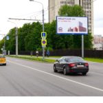 Вернадского пр-т  12к3, дублер, 300 м до Х с ул. Кравченко, билборд 6х3, Статика, сторона A