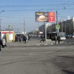 Вешняковская  улица, дом 28, до пересечения с улицей Красный Казанец    станция метро «Выхино», рынок Выхино, аптека  «Горздрав», фирменный магазин «Рублевский», билборд 6х3, Статика, сторона B