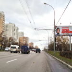 Волгоградский  просп. 145 к.2 (на разделительном газоне), билборд 6х3, Статика, сторона A