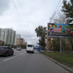 Волгоградский  просп. 151 к.1 (на разделительном газоне), билборд 6х3, Статика, сторона A