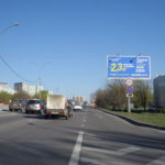Волгоградский  просп. 172 к.1 (позиция 1), билборд 6х3, Статика, сторона A