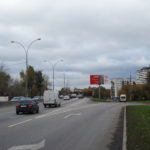Волгоградский  просп. 177 с.1 (на разделительном газоне), билборд 6х3, Статика, сторона A