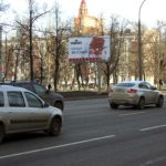 Волгоградский  проспект, дом 113, после пересечения с улицей Жигулевская, билборд 6х3, Статика, сторона B
