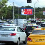 Волгоградский  проспект, дом 49    станция метро «Текстильщики», МЦ Цена Качество,  «Автозапчасти Форд», Alm Rally Team — автотюнинг, автосалоны  «Авилон — Автосалон Мерседес-Бенц», «Нью-Йорк  Моторс-Москва», «Автосалон подержанных авто на Волгоградском  проспекте», кинотеатр «Молодежный», Ледовый Дворец  «Москвич», билборд 6х3, Статика, сторона B