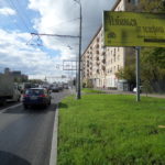Волоколамское  шоссе 12 с.2 (-), билборд 6х3, Статика, сторона A