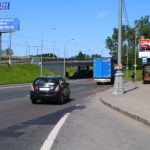 Волоколамское  шоссе 139 с.1 (40 метров после выезда с внешней стороны МКАД в сторону  области), билборд 6х3, Статика, сторона A