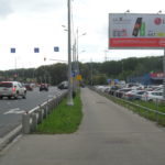 Волоколамское  шоссе 142 с.7 (1470 метров справа от МКАД), билборд 6х3, Статика, сторона A