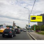 Волоколамское ш.  101с1, выезд с МКАД, билборд 6х3, Статика, сторона A