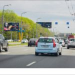 Волоколамское ш.  52, 120 м после съезда на Иваньковское ш., билборд 6х3, Статика, сторона B
