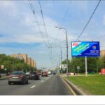 Волоколамское ш.  52с8, 200 м после съезда на Иваньковское ш., билборд 6х3, Статика, сторона A