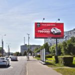 Героев Панфиловцев ул.,. 22, билборд 6х3, Статика, сторона A