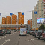 Гризодубовой ул., (нечетная сторона, возле д. 20 к. 1 по Полины  Осипенко ул.), билборд 6х3, Статика, сторона A