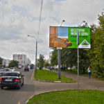 Декабристов ул., д. 25, билборд 6х3, Статика, сторона A