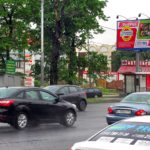 Дмитровское  шоссе, дом 159, пересечение с Лианозовским проездом, до въезда на мост    ТЦ «Мебель Сити», мебельный центр «Империя», АЗС  «Лукойл», «ТНК», билборд 6х3, Статика, сторона B