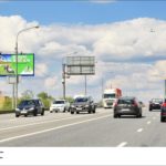 Дмитровское ш. 157с4,  80 м до съезда с ж/д моста, билборд 6х3, Статика, сторона B