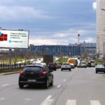 Дубравная  ул. 40 (разделительный газон), билборд 6х3, Статика, сторона A