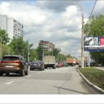 Енисейская ул.  12, 120 м до Х с ул. Искры, билборд 6х3, Статика, сторона A