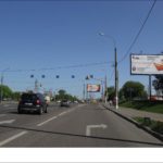 Енисейская ул.  34, 50 м до Х со Староватутинским пр-дом  (светофор), билборд 6х3, Статика, сторона A