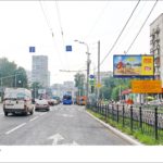Жукова Маршала  пр-т  16к1, Х с ул. Демьяна Бедного  (призмавижн), (светофор), билборд 6х3, Призмавижн, сторона A