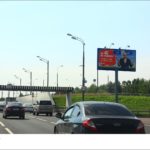 Жукова Маршала пр-т,  150 м после выезда с ул. Крылатская, билборд 6х3, Статика, сторона A