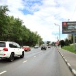 Загородное  шоссе, дом 1, корпус 2    СтройЦентр «Даниловский», магазин Сантехники, супермаркет  «Дикси», магазин «Фейерверки», универсам  «Пятерочка», салон красоты, магазин «Колесо», магазин  «Панинтер», АЗС «Лукойл», билборд 6х3, Статика, сторона A