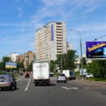 Звездный  бульв. 23 с.3 (пересечение с Калибровская улица), билборд 6х3, Статика, сторона A