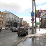 Звенигородское  шоссе, дом 5    ресторан «Тапчан», почта России, Дом Быта, салон красоты  «Женевьева», магазин «Вина мира», билборд 6х3, Статика, сторона A