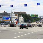 Звенигородское ш.,  250 м до съезда на ул. Мневники, билборд 6х3, Статика, сторона B