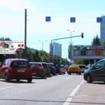 Зеленоград  г. к.401 (Центральный проспект, корп 401 разделительный газон), билборд 6х3, Статика, сторона B