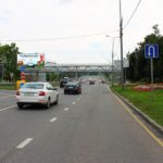 Зеленоград  г. к.445 (Центральный проспект, корп 445 разделительный газон, в конце дома), билборд 6х3, Статика, сторона A
