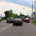 Зеленоград  г. к.604 (Московский проспект, корпус 604, разделительный газон), билборд 6х3, Статика, сторона B