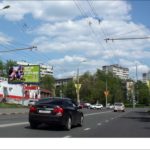 Зеленый пр-т  45/31, 100 м до Х с ул. Новогиреевская  (светофор), билборд 6х3, Статика, сторона B
