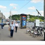 Земляной Вал ул.  52, м/у 1-2 оп. от набережной, пиллар 1,4х3,0, Статика, сторона B