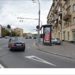 Земляной Вал ул.  52, м/у 1-2 оп. от набережной (роллер), пиллар 1,4х3,0, Скроллер, сторона A