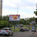 Кавказский б-р, д. 20, ЦРП, билборд 6х3, Призмавижн, сторона A