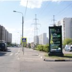 Кантемировская ул. 16  поз.1, пиллар 1,4х3,0, Статика, сторона A