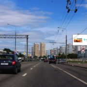 Ярославское  шоссе 46 (-), билборд 6х3, Статика, сторона A