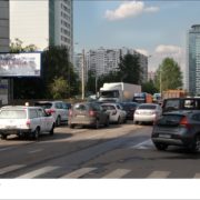 Ярцевская ул.  29к3, съезд с Рублевского ш. (светофор), билборд 6х3, Статика, сторона B